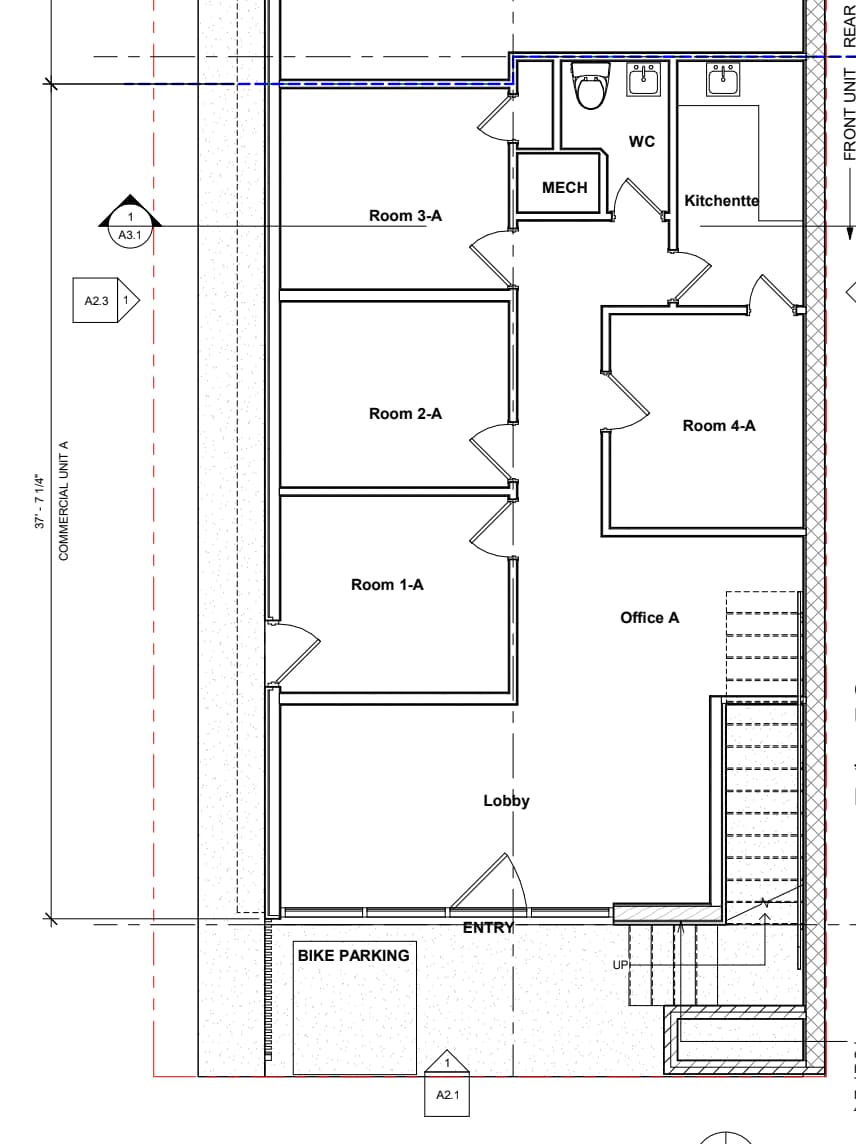 Floorplan of 1308 Solano Ave